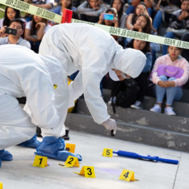 Alumnos Criminalistica, Practicas.